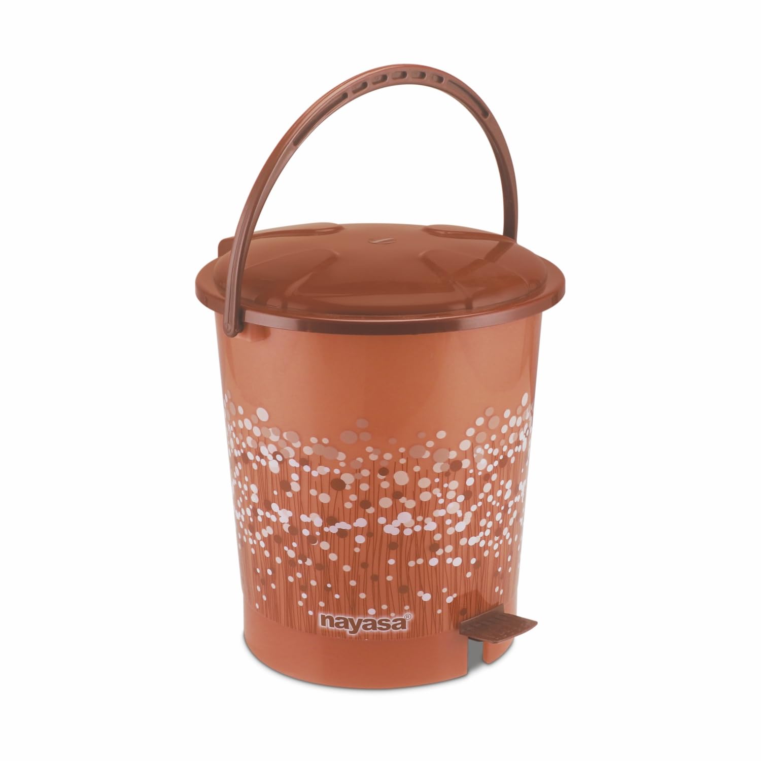 Nayasa Funk Pedal Bin - Step-On Waste Bin -2
