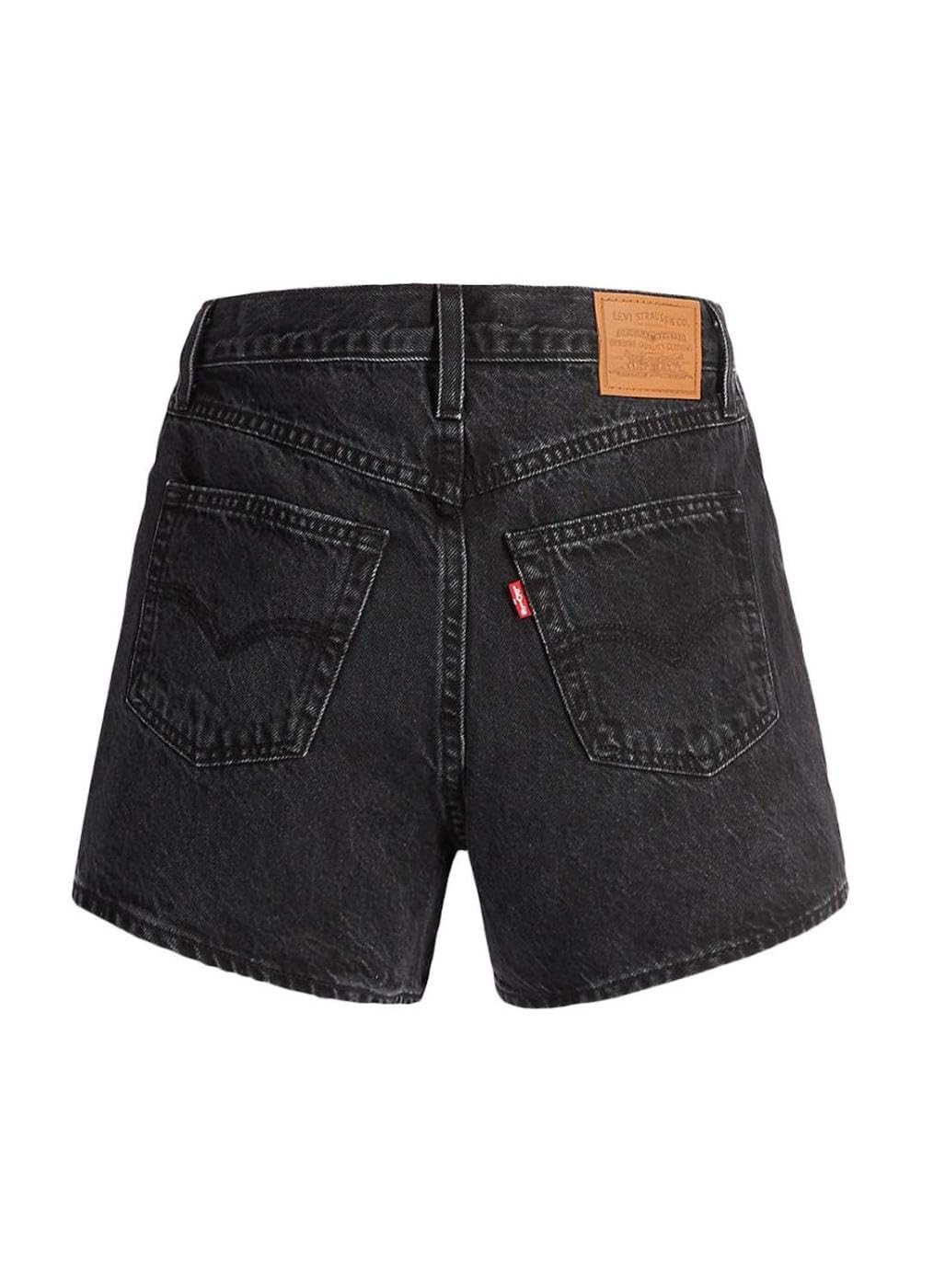 Levis 80S MOM Short Blacks, ANNÉES 80 MOM Court Noir aux Femmes, Not to Interrupt,