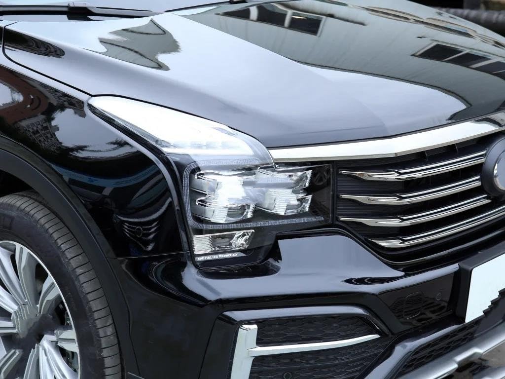 Coche Lámpara Cubierta Para Trumpchi GS7 GS8 2017 2018 2019 2020 2021 Lente Faro Luces Coche Reemplazo Vidrio Carcasa Frontal Automóvil Lente Proyector Cubierta Faro(1 Pcs Left)