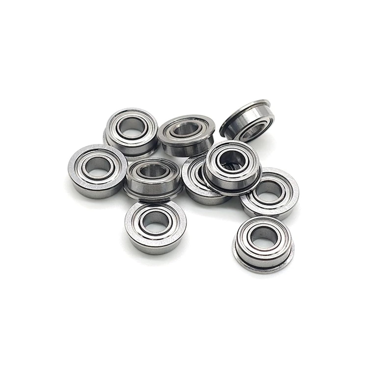 MF115ZZ 5x11x4 Mm Flange Bearing 10Pcs