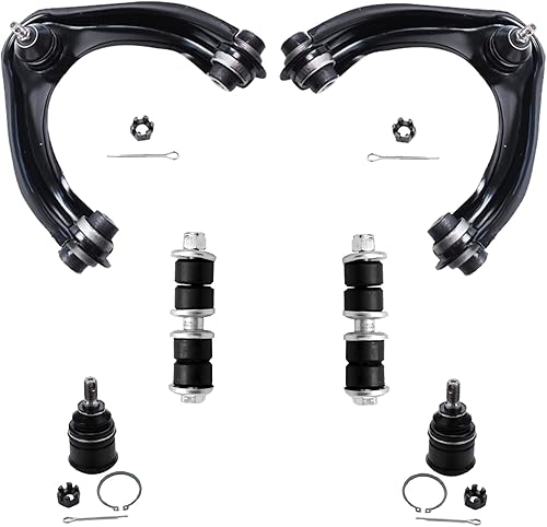 Miniatura 98 de Detroit Axle - Kit de brazos de control delanteros de 6 piezas para Hyundai Accent Kia Rio Rio5 06-10 2006 2007 2008 2009 2010 2011, 2 brazos de