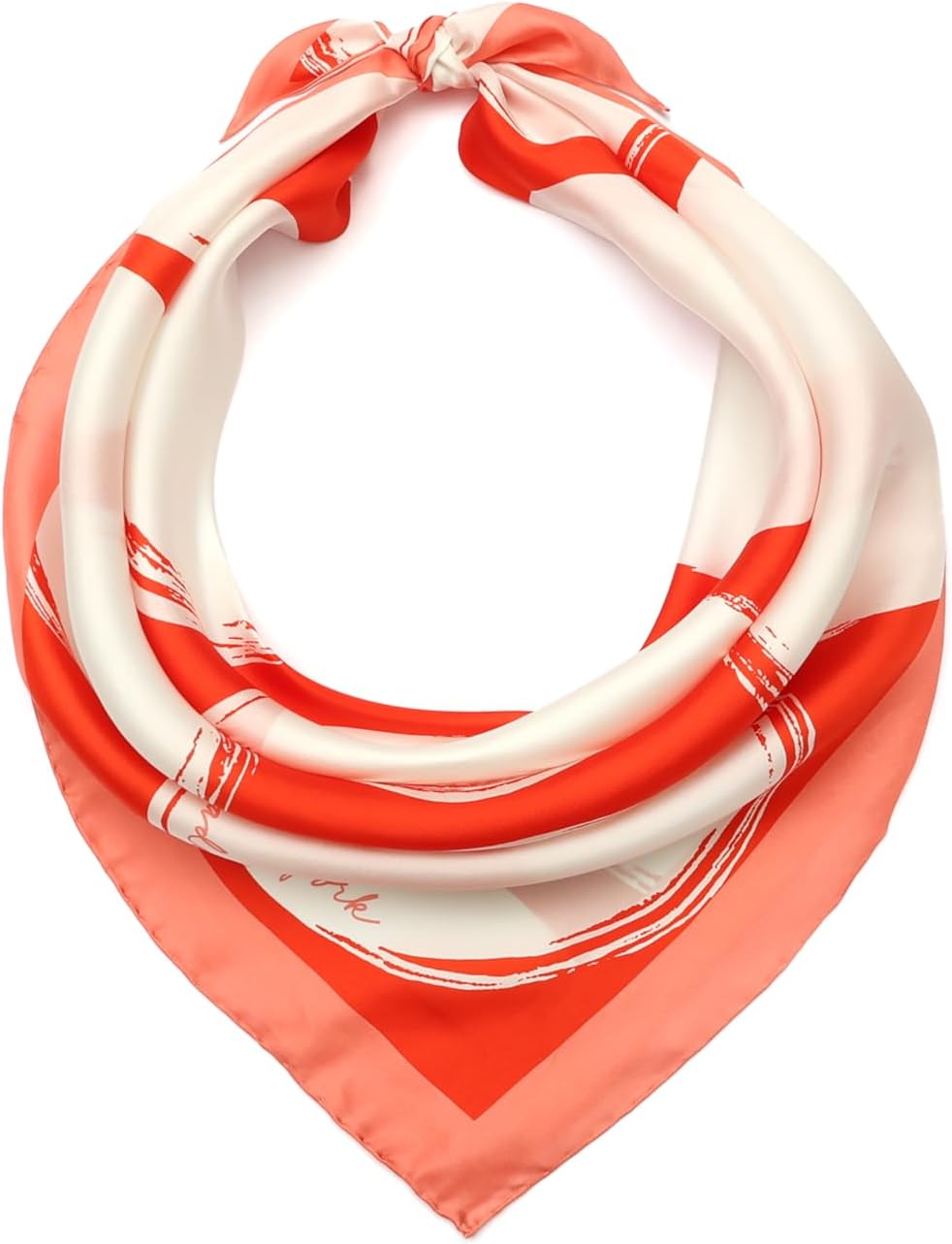 kate spade new york Women's Splodge Silk Square Scarf, Stylish & Lightweight Fashion Accessory for Everyday