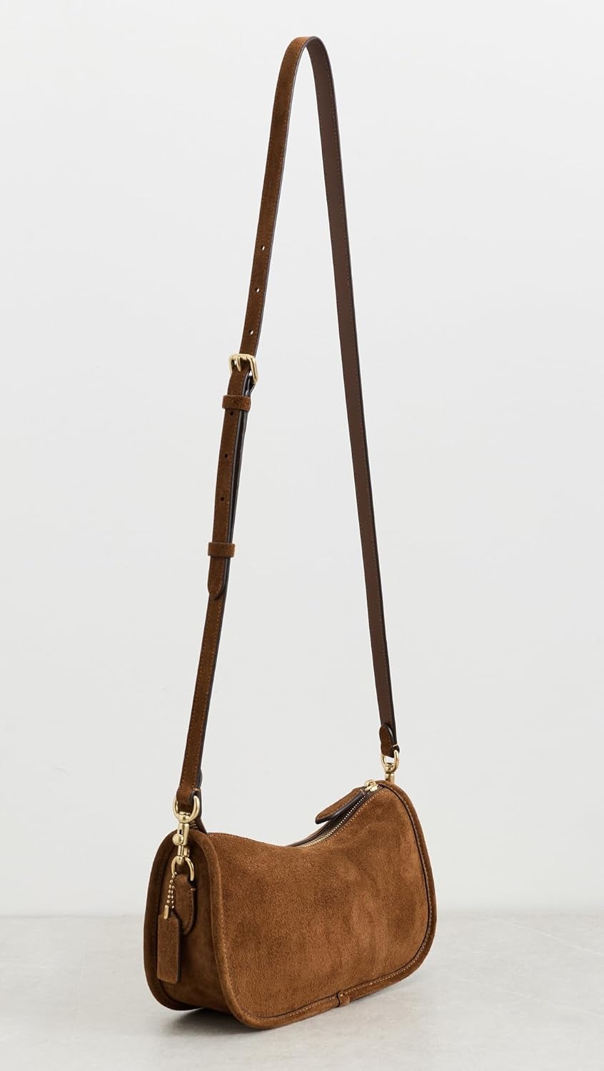 COACH Women's Natural Grain Leather Waverly Bag - Image 5