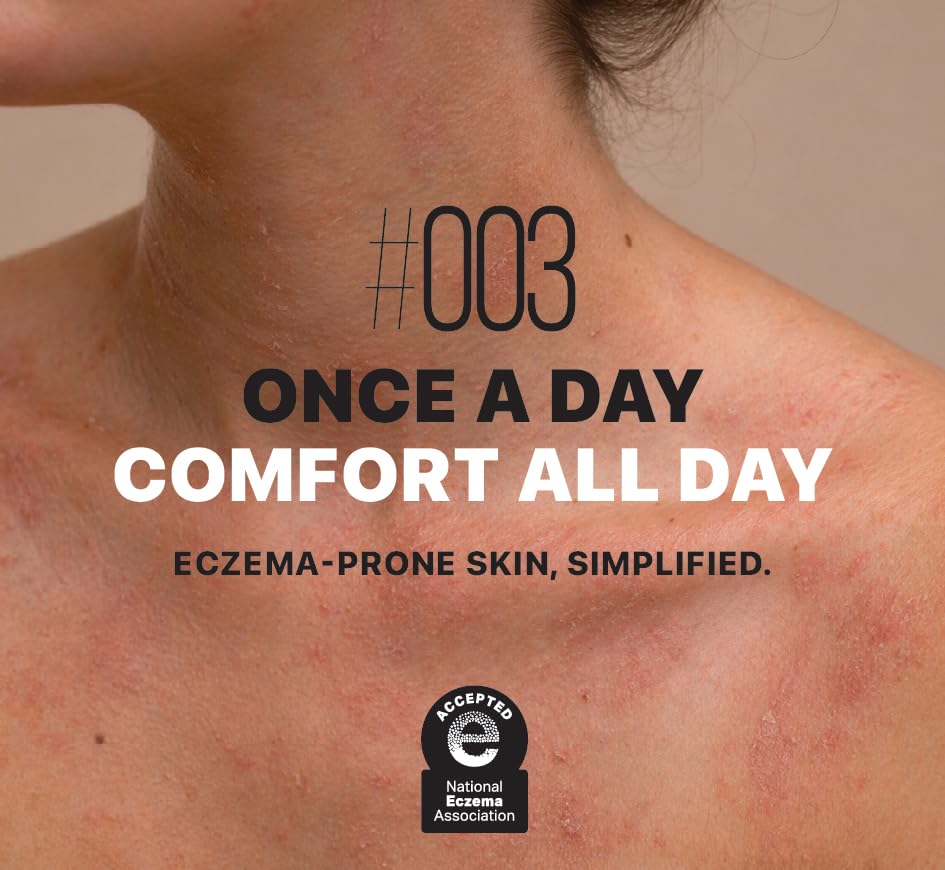Dr. Arsy Eczema Cream #003 Clinically Tested Ultra-Rich Relief, Repair & Hydrating Moisturizer for Dry Sensitive Face & Body | Hypoallergenic | Steroid-Free, Vegan | Vitamins & Amino Acids | 4 oz