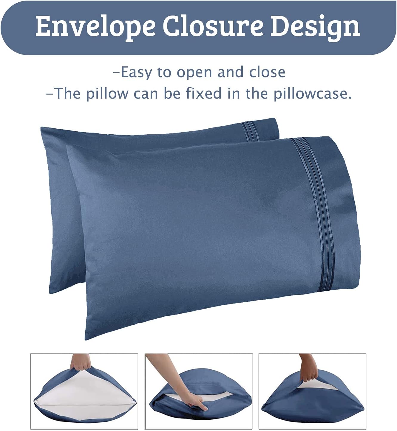 Bed Sheets Full Set - 4 Pieces Bedding Sheets & Pillowcases Ultra Soft Breathable 16 inch Deep Pocket Microfiber 1800 Thread Count - Wrinkle, Fade, Stain Resistant Washable : Everything Else