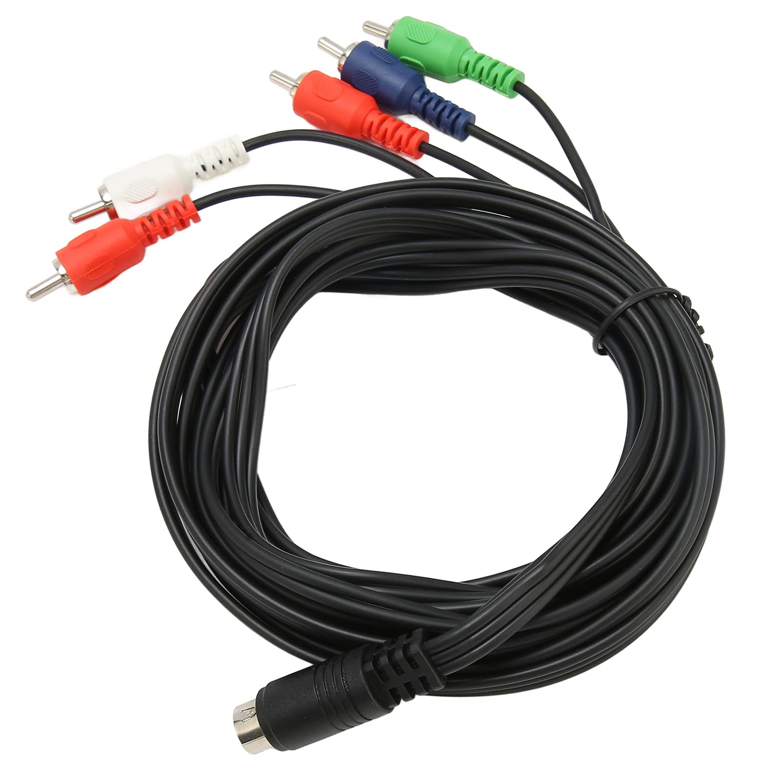 Cavo AV DIN di Ricambio a 10 Pin PVC Impermeabile Installazione Facile per Monitor Proiettori 6 Piedi