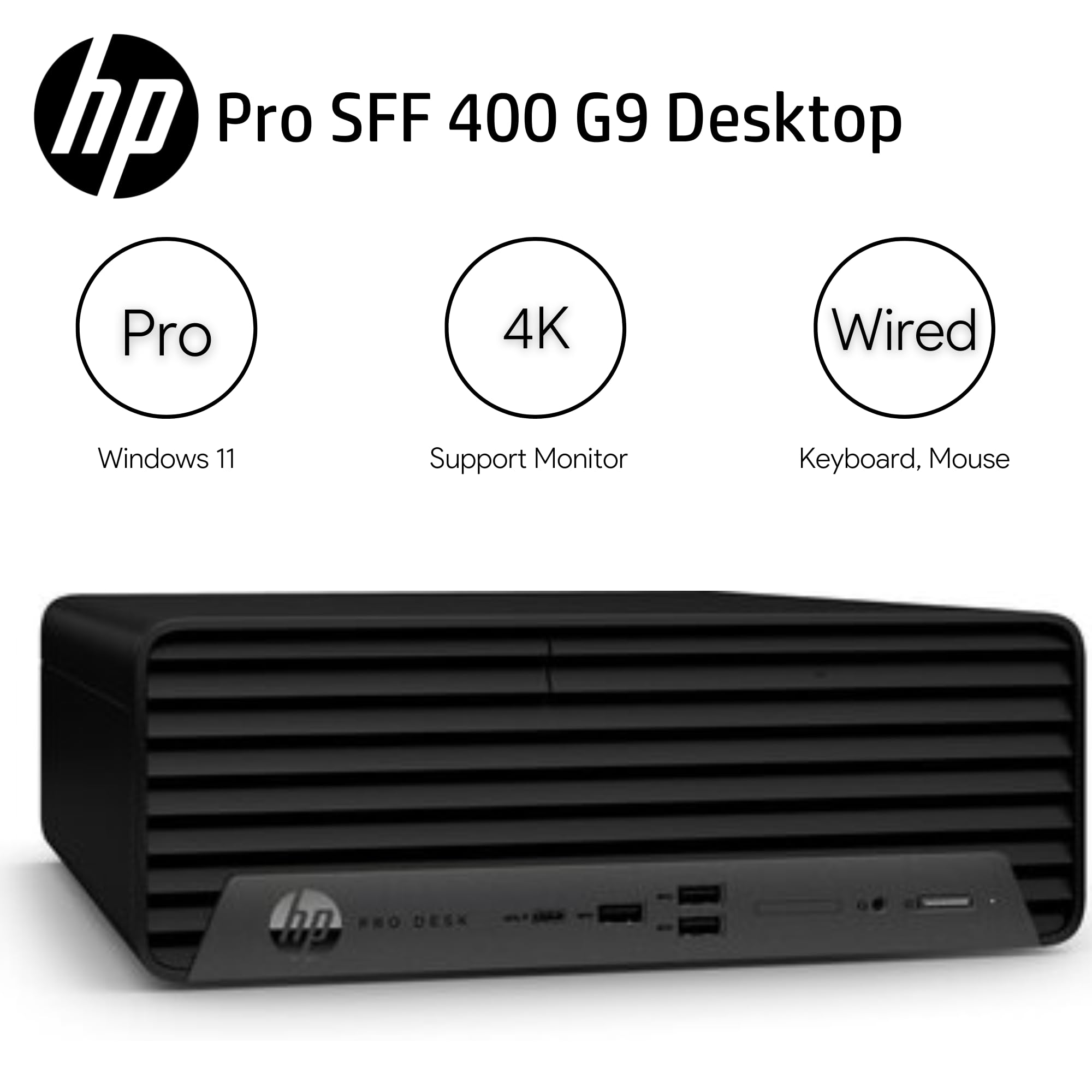 Amazon.com: HP ProDesk 400 G9 Business Desktop Computer, SFF Small