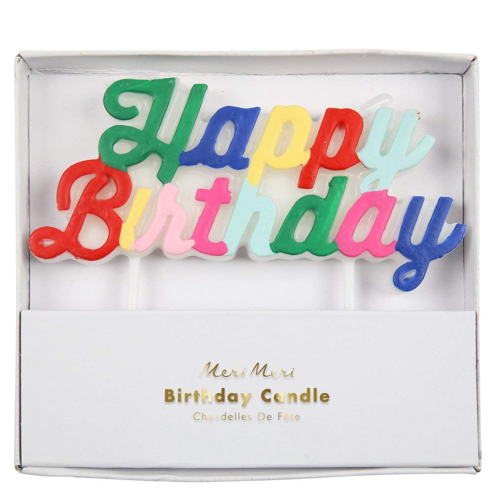 Meri Meri Vela de Feliz Cumpleaños