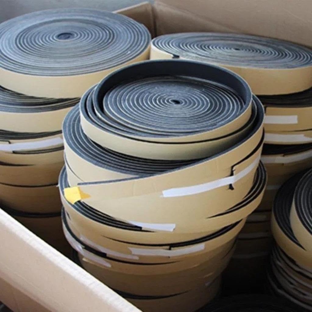 Selbstklebendes EPDM-Neopren-Schaumband, 2–10 Mm X 10–40, 3/5/10 M Lang, 1 Stück, For Tür- Und Fenster-Isolierkissen-Abdichtung(10M,25mm)