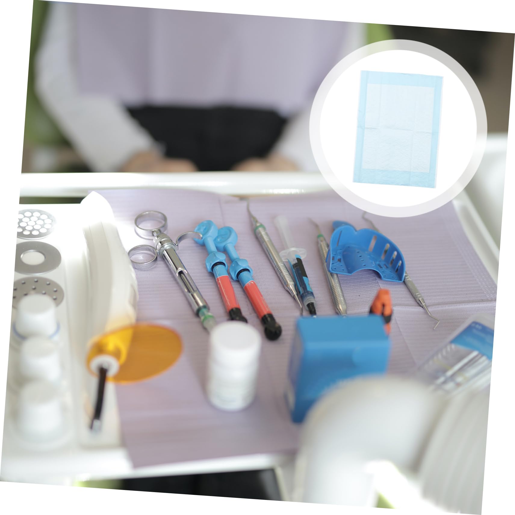 BCOATH 20 Pcs Nursing Pads 45x60cm Thick Large Absorbent Waterproof Disposable Bed Sheets for Daily Use