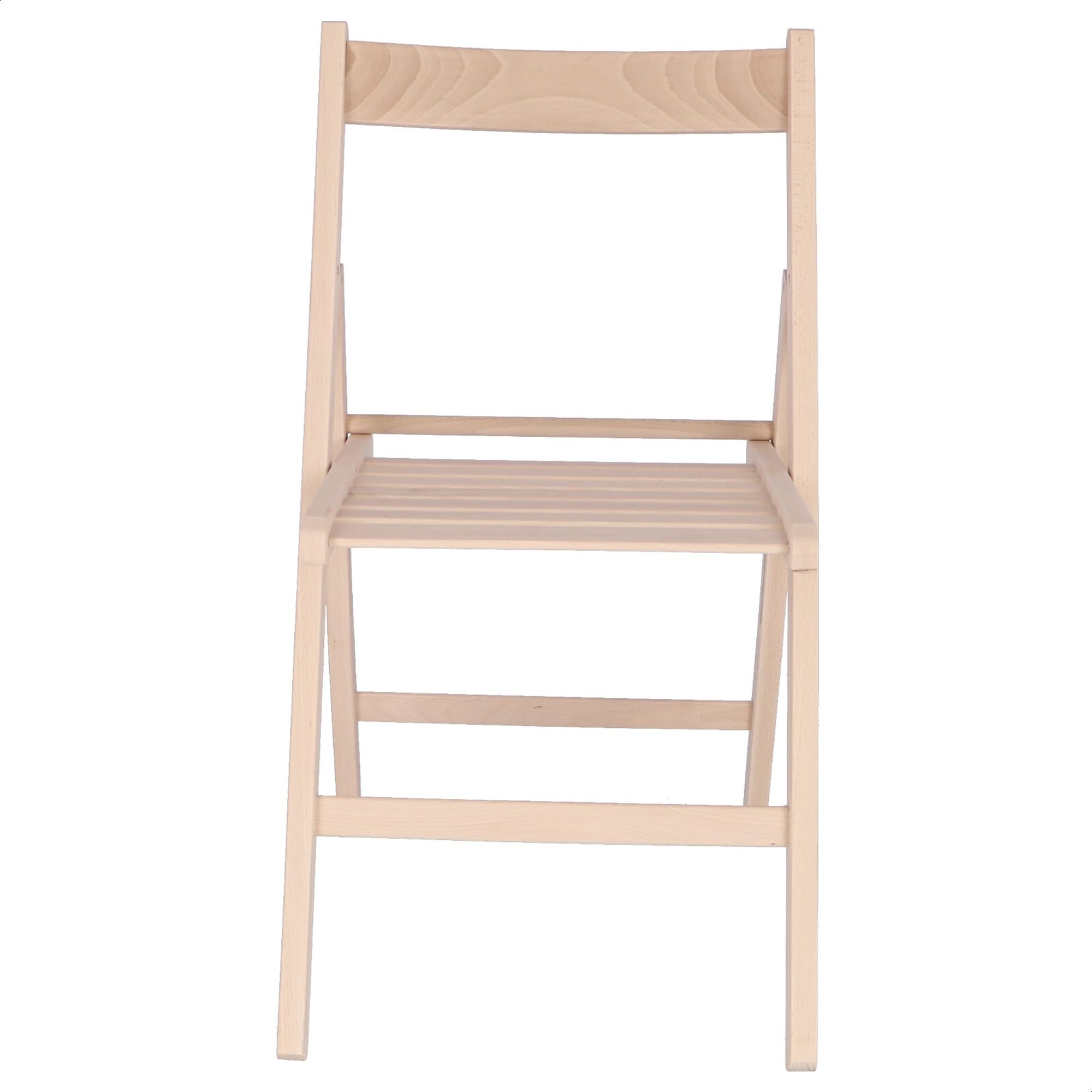 Aranaz Silla Plegable, Madera de Haya, 43 x 47 x 79 cm