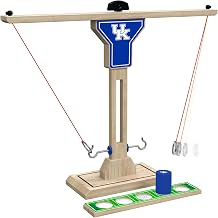 Wild Sports NCAA Hook & Ring Game, Ring Toss Game, 2 Players | Modern Wood Style, Outdoor Accessories, Table Games, Pool Deck Accessories, Outdoor Patio Games, Backyard Entertaining