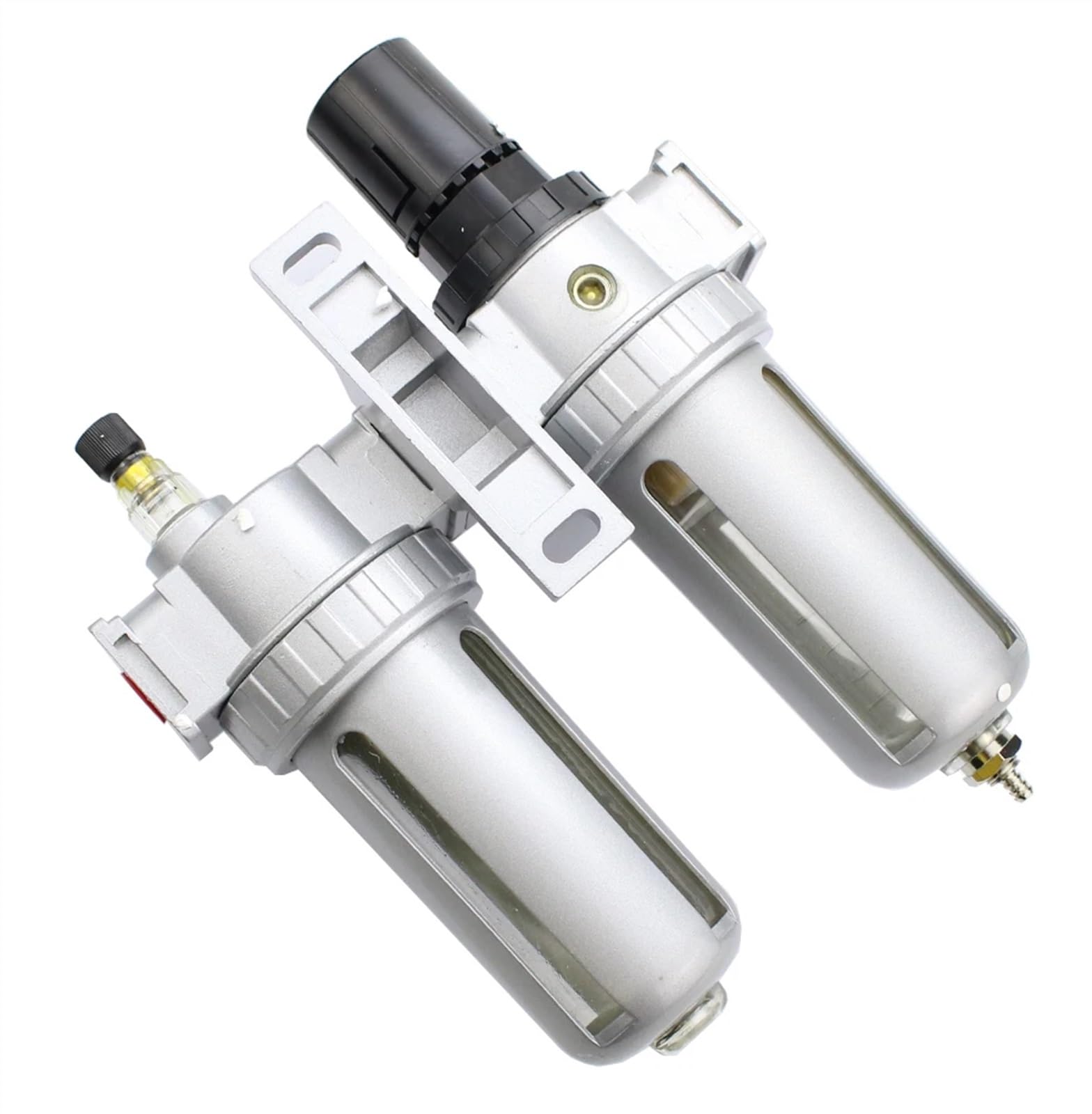 SFC-200 300 400 Dos unidades Filtro de aire Regulador Lubricador Compresor de aire Filtro Regulador SFC-200 Unidades de preparación de aire(SFC-300,1/2")