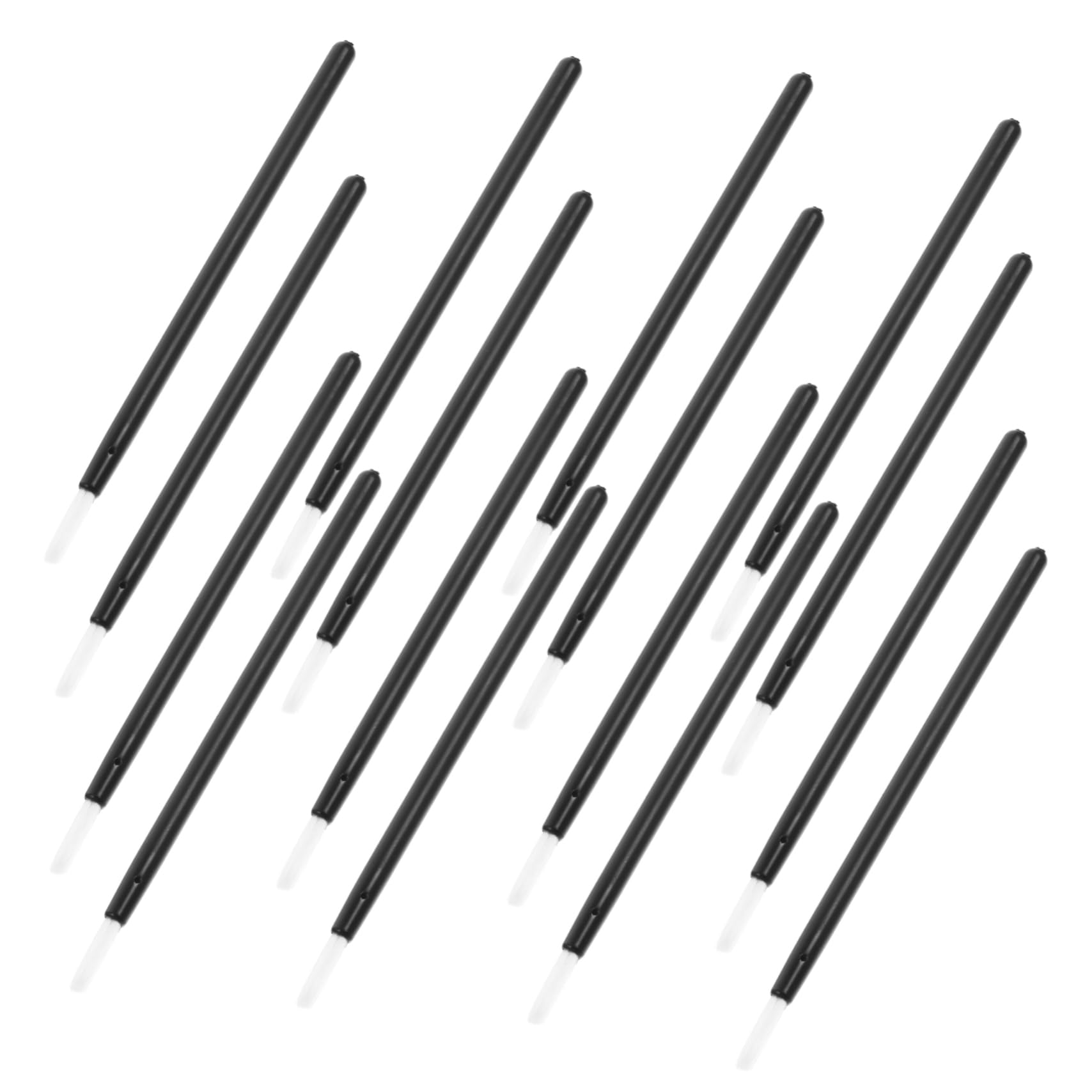 FRCOLOR Disposal Beauty Tool 100pcs Lip Brush Lip Applicators for Women Girls Eyeliner Brush No Wash Needed for Travel