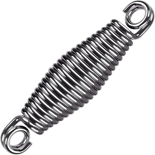 SELEWARE Muelle de bolsa resistente para saco de boxeo, chapado en cromo con diseño seguro de bucle cerrado para boxeo, MMA y más, suspensión suave