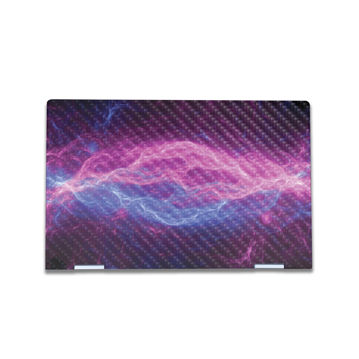 Carbon Fiber Laptop Skin Compatible with HP Envy x360 15” (2023) - Raw Energy - Premium 3M Vinyl Protective Wrap Decal Cover - Easy to Apply | Crafted in The USA by MightySkins