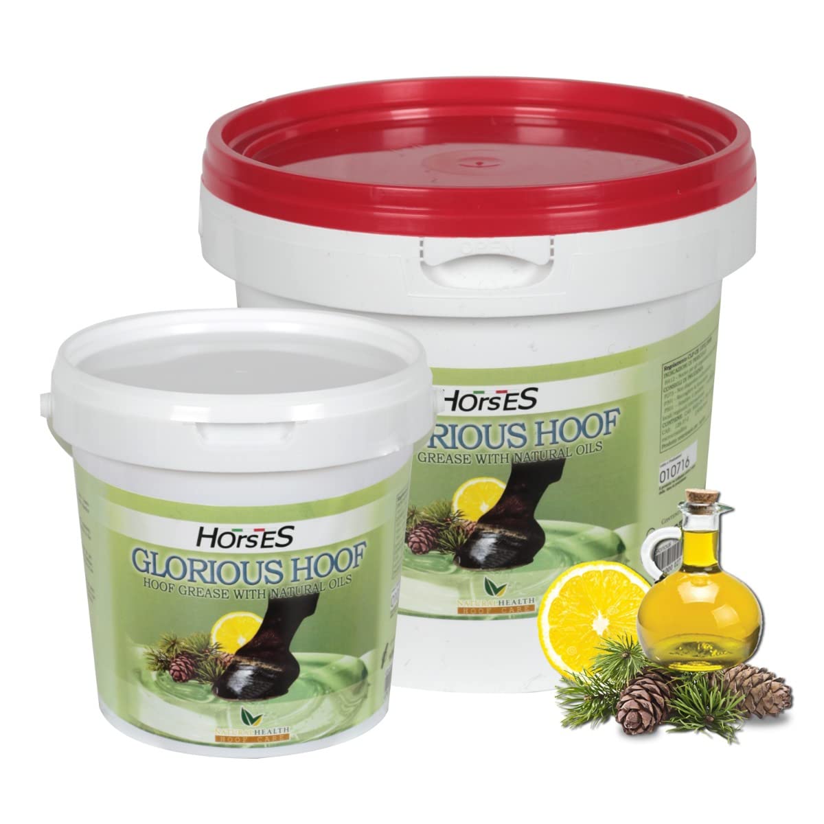 Horses Grasso Zoccoli Glorious Hoof 1000 ml, Semplice da Utilizzare, Non Dannoso per l’Uomo o per Il Cavallo, Efficacia Testata, Pronto all’Uso