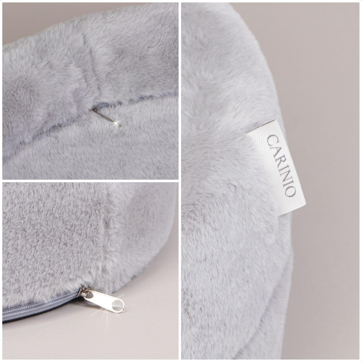 Camilo Nest Cama Redonda para Perros y Gatos, Tipo Nido con Funda Extraíble (M)
