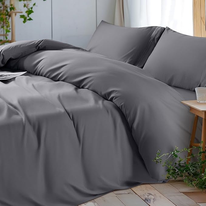 Shilucheng Super Soft Duvet Cover 100 Washed Microfiber