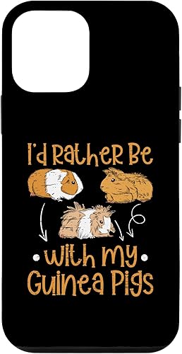 iPhone 12 mini Rather Be With My Guinea Pigs - Cute Guinea Pigs Pet Animal Case