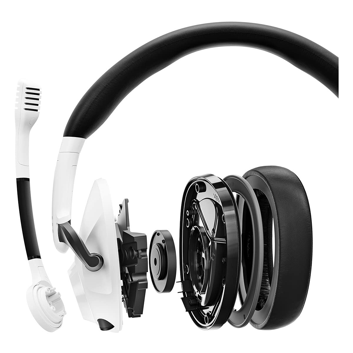 EPOS Audio H3 - Auriculares acústicos Cerrados para Juegos con micrófono con cancelación de Ruido, Plug & Play, Alrededor de la Oreja, Ajustables, ergonómicos, para PC, Mac, PS4, PS5, Switch, Xbox,