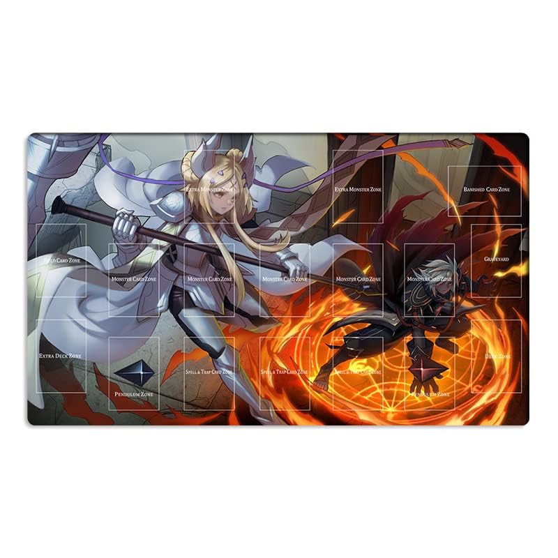 Amazon.com: Mlikemat New Playmat Dogmatika Ecclesia Vs Albaz TCG
