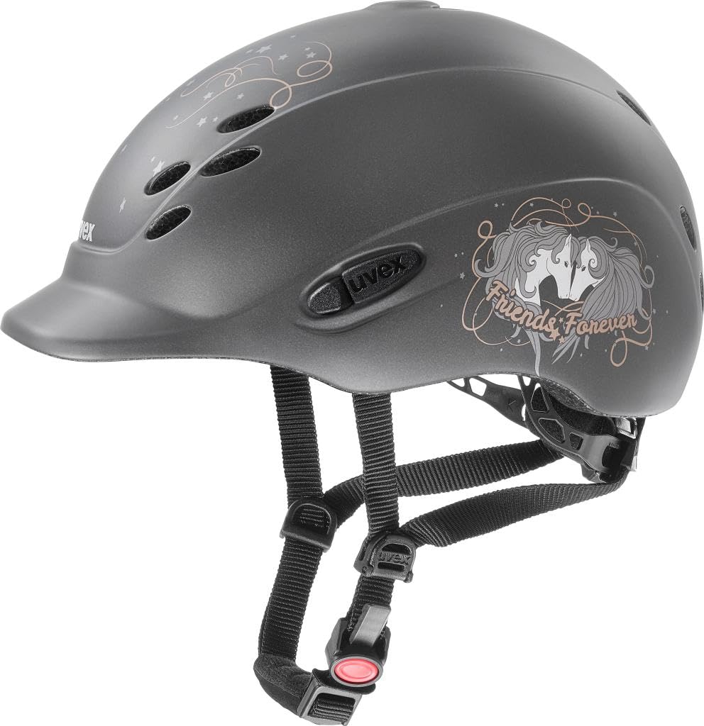 Uvex Onyxx Casco de equitación, Unisex