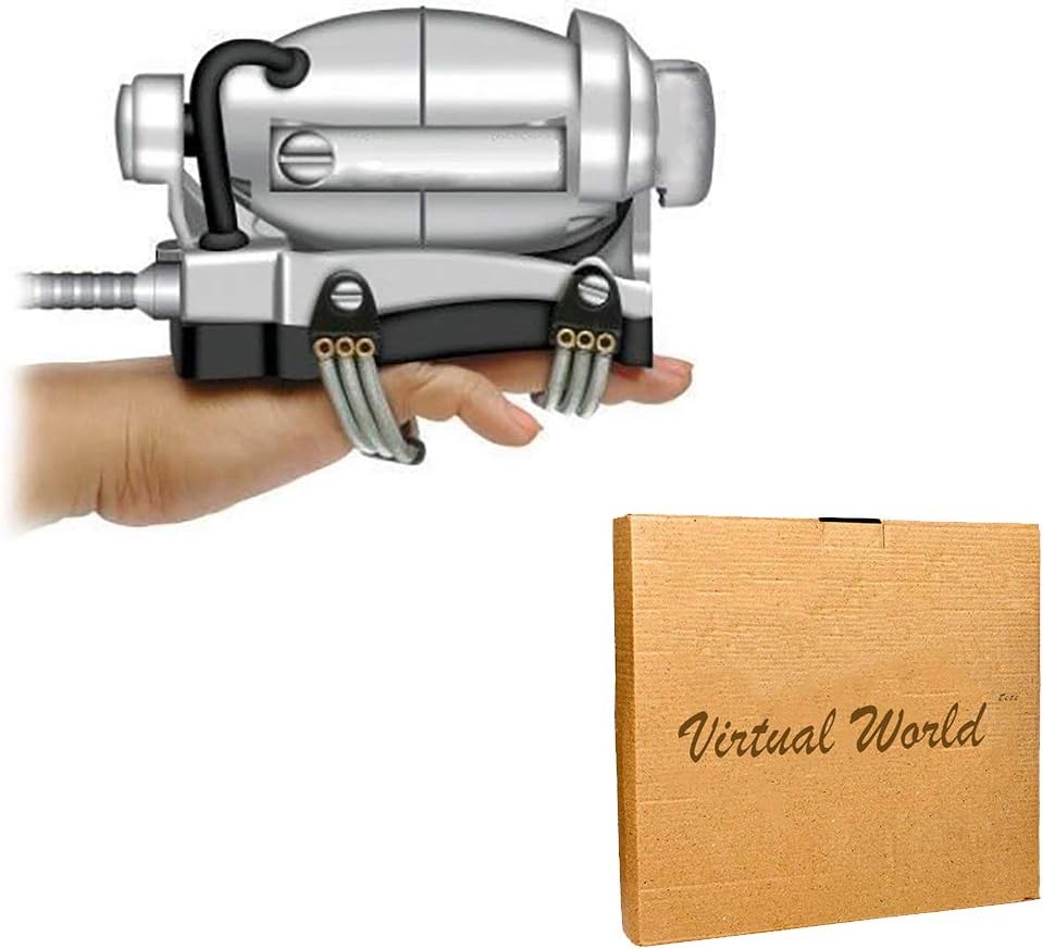 VIRTUAL WORLD Double speed powerful finger Full body all in one Head massager