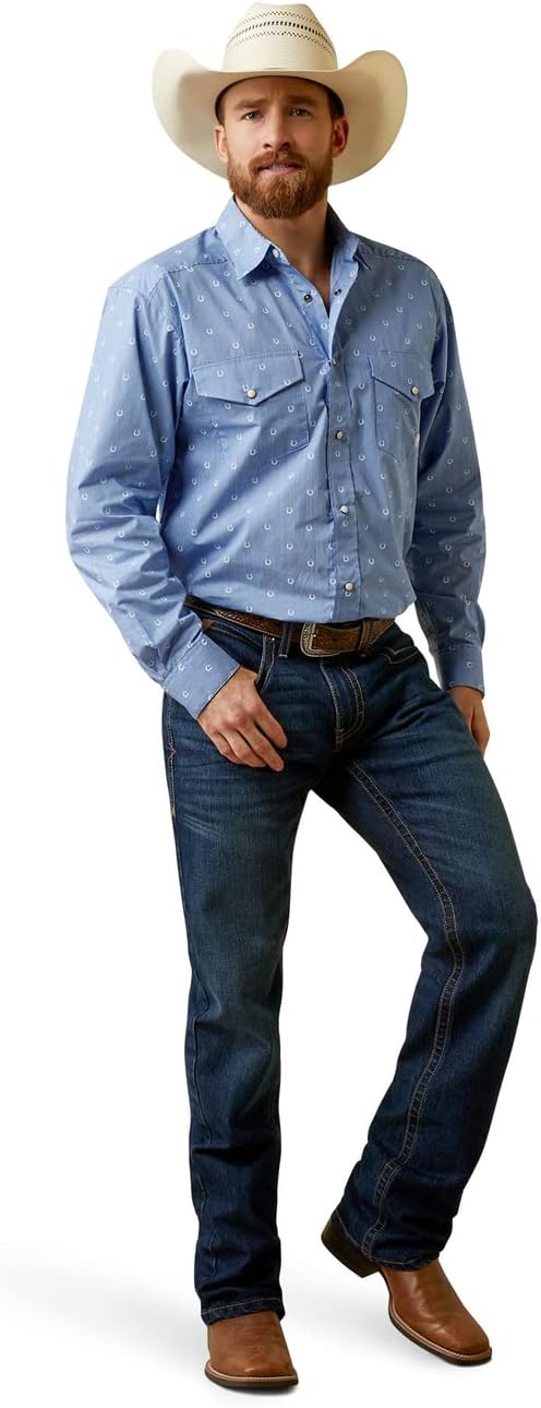 ARIAT Mens Javier Classic Fit Shirt - Image 5