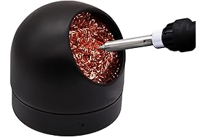 Automatic Soldering Iron Tip Cleaner, No-Water Solder Tip Flux Cleaner
