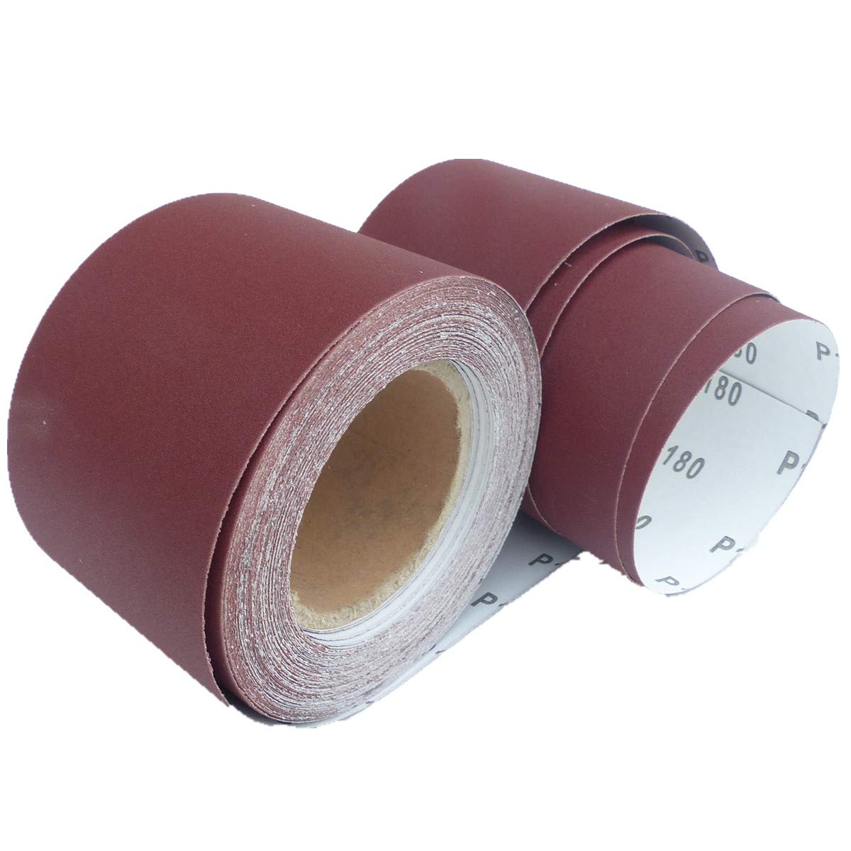 Bohrfax - Rotolo di carta vetrata da 25 m, grana P100, 93 mm x 25 m