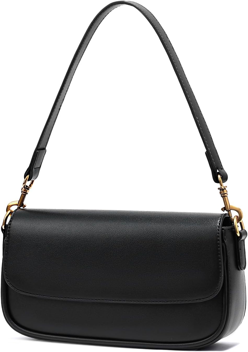 Shoulder Bag For Women Trendy Small Purse Cute Mini Vegan Leather Handbags with 2 Removable Strap