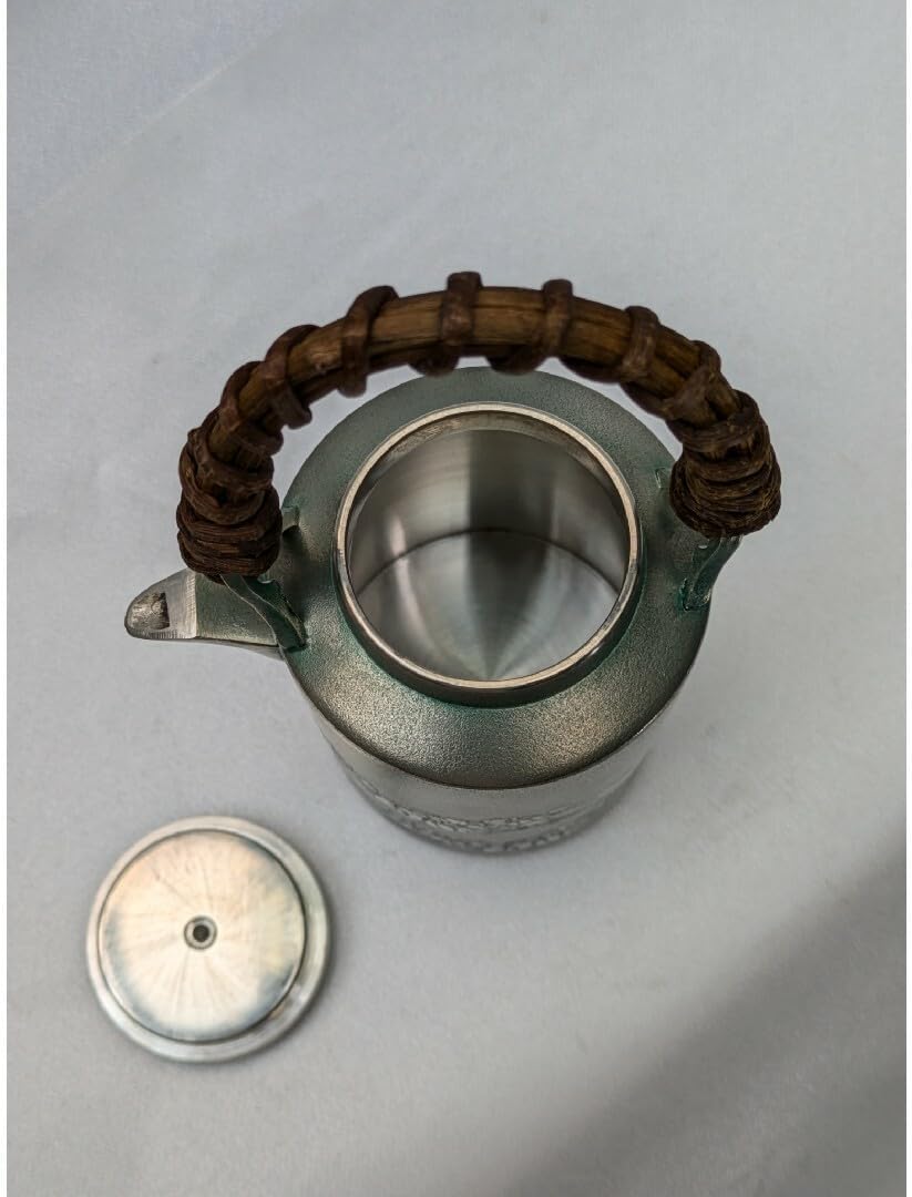 古銅 波に千鳥 宣徳 瓶掛 [B31500] 【公式通販】