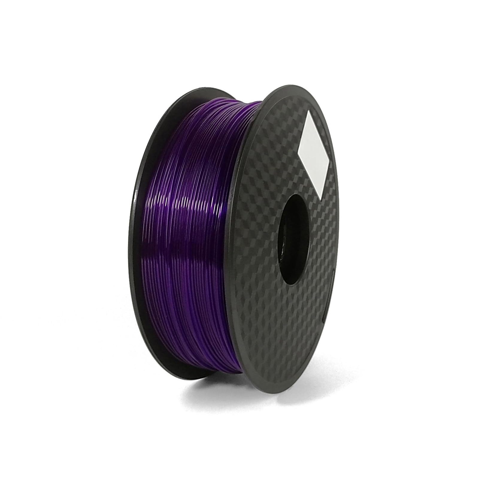 PLA Transparent 1.75mm Printing Pen Filament High-Precision FDM Green Biodegradable 1kg(Transparent Purple)