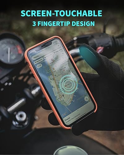 Miniatura 4 de Guantes tácticos para hombres, guantes de tiro y motocicleta con carcasa dura protección de nudillos y palma de cuero para Airsoft motocicleta,