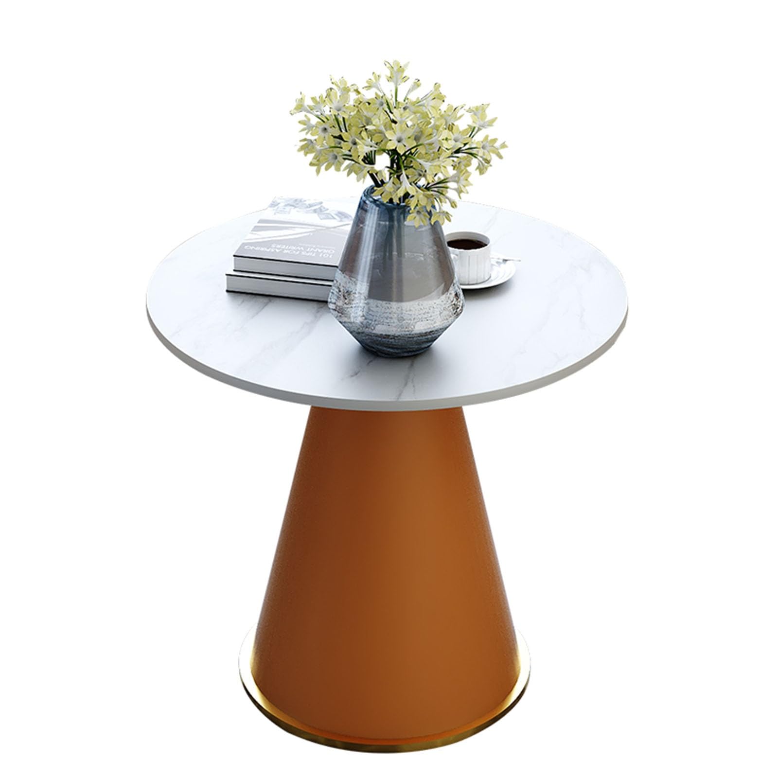 Table basse circulaire pour salon encombré et petit espace