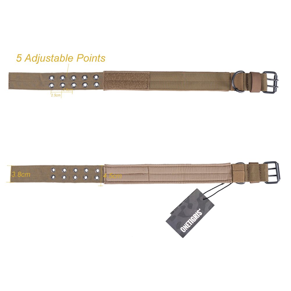 Weich Gepolstertes Hundehalsband Aus Nylon – Verstellbar Mit Metallschnalle Für Outdoor & Alltag (Typ 2)