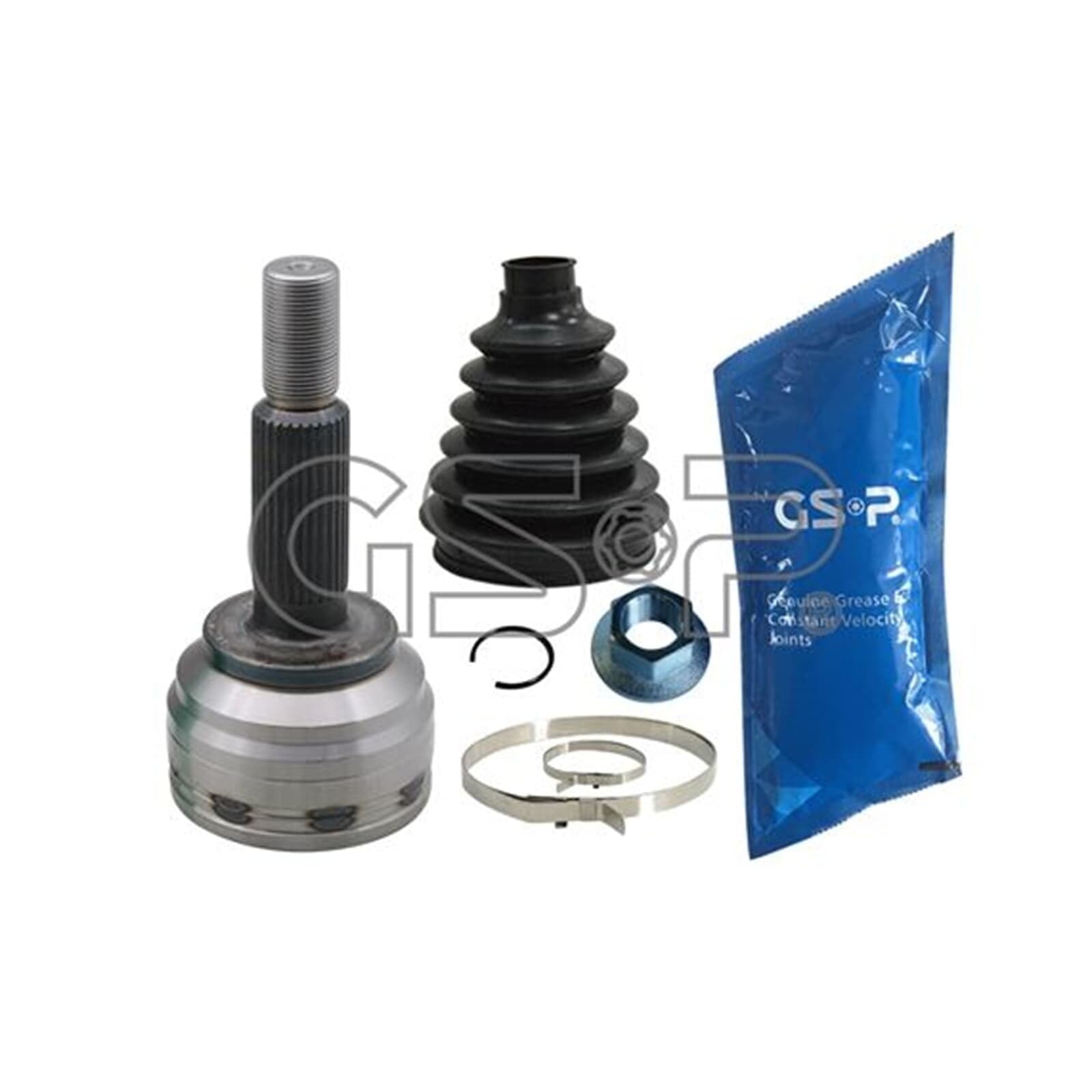 GSP Juego de articulación árbol de transmisión M24×1,5 M24X1,5 801487 Junta Homocinética Compatible con TESLA Model S 5YJS Model X 5YJX