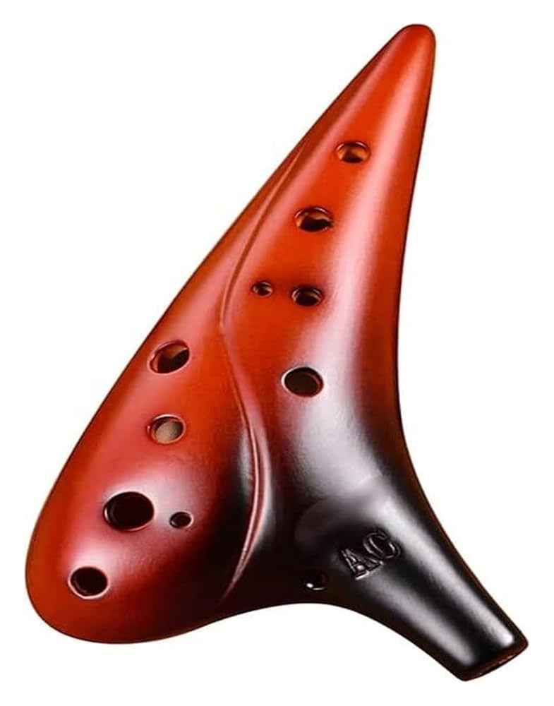 Osawa Ocarina AC-Tμ-N Osawa 12 Hole Ocarina - Alto C - Durable Plastic - Sweet
