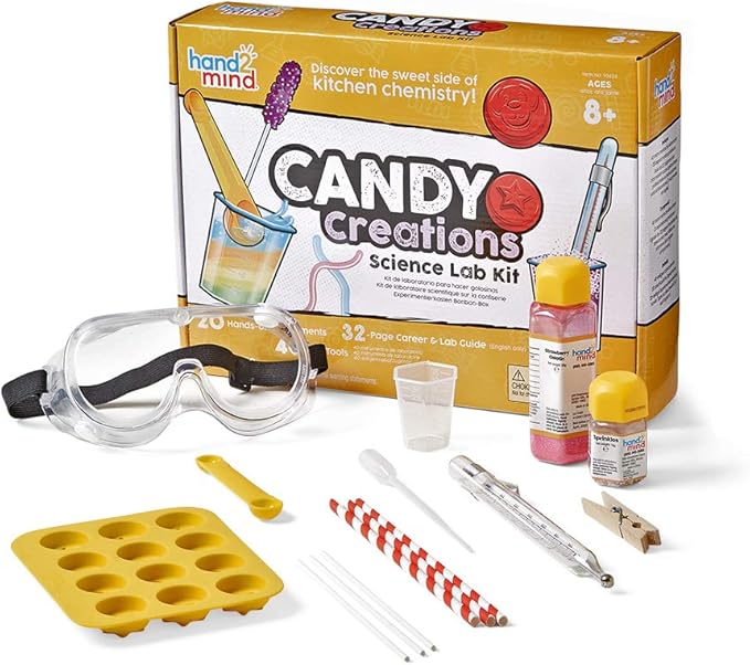 hand2mind Candy Creations Science Lab Kit, Make Lollipops