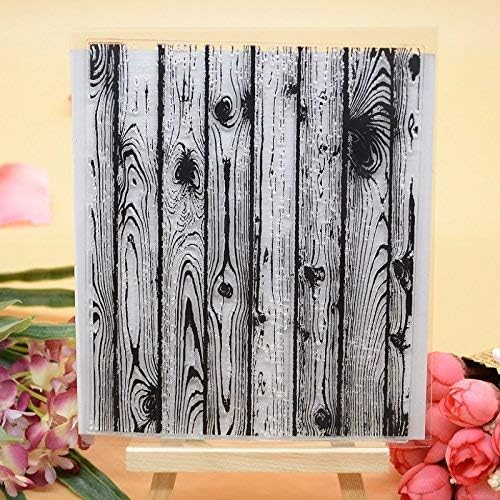 Miniatura 2 de Welcome to Joyful Home - Juego de 4 piezas de madera con diseño de estrella de ladrillo para decoración de tarjetas y álbumes de recortes