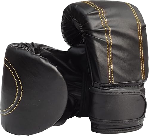 Reheyre Guantes de boxeo para niños, guantes de lucha ajustables y transpirables para saco de boxeo, kickboxing, guantes de arena de poliuretano