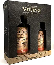 Kit Presente Shampoo e Balm Viking Terra
