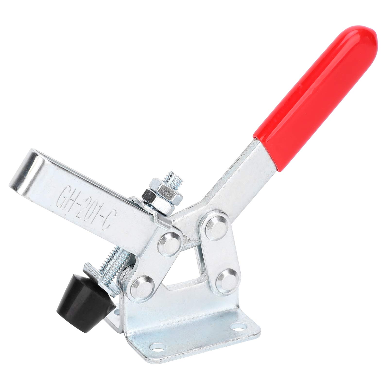 Abrazadera de Palanca GH‑201‑C, Herramienta de Abrazadera Rápida de Abrazadera Rápida de 5 Piezas, Abrazadera Rápida para Procesamiento de Soldadura de Fabricación de Vehículos