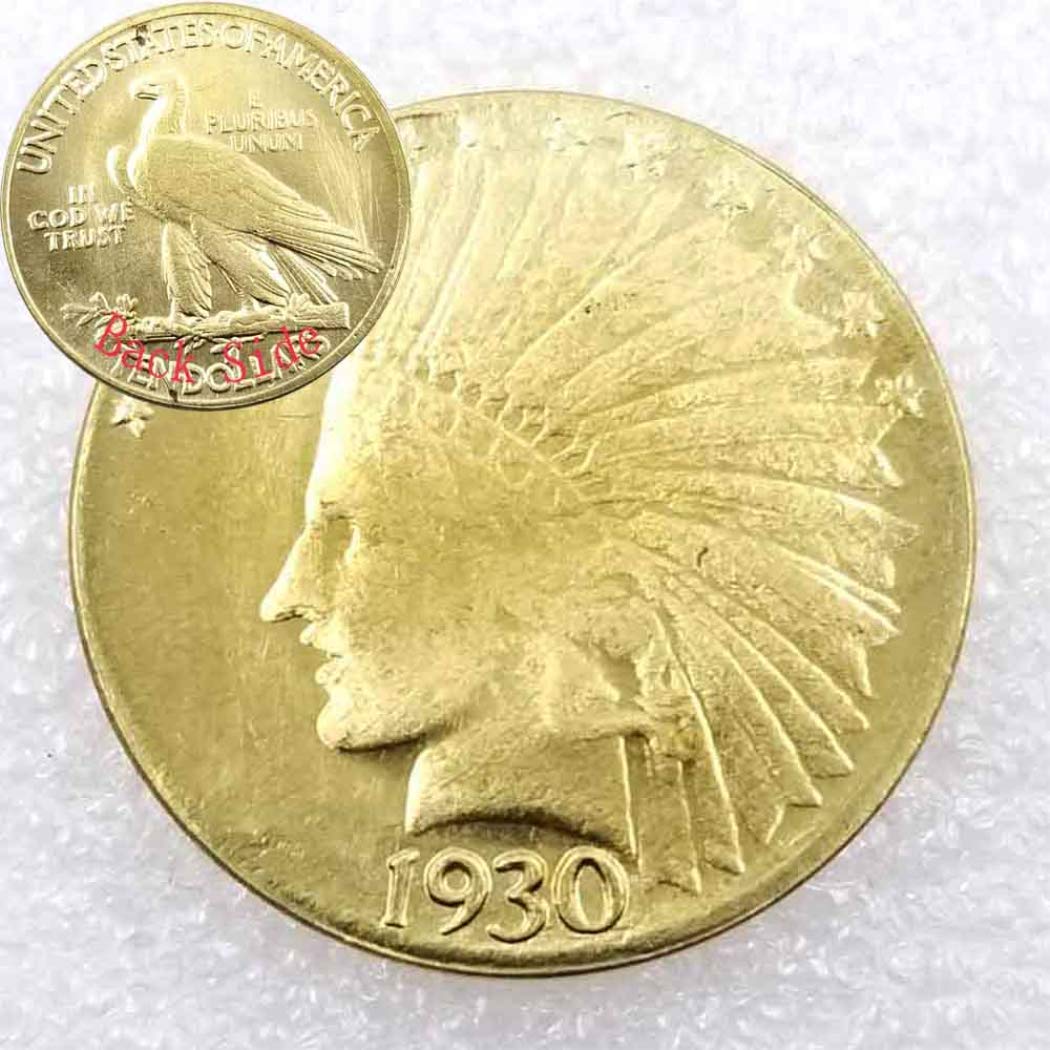 Pièce Artisanale FKaiYin Liberty – Hobo Nickel 1908 En Laiton Plaqué Or – Cadeau Original Pour Papa, Mari Ou Collectionneur