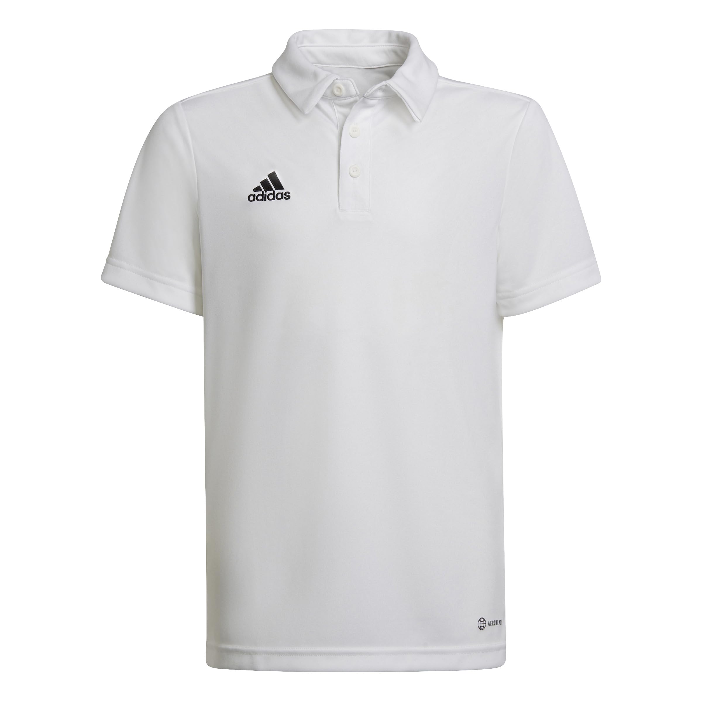 Adidas Junior Entrada 22 Polo Shirt White