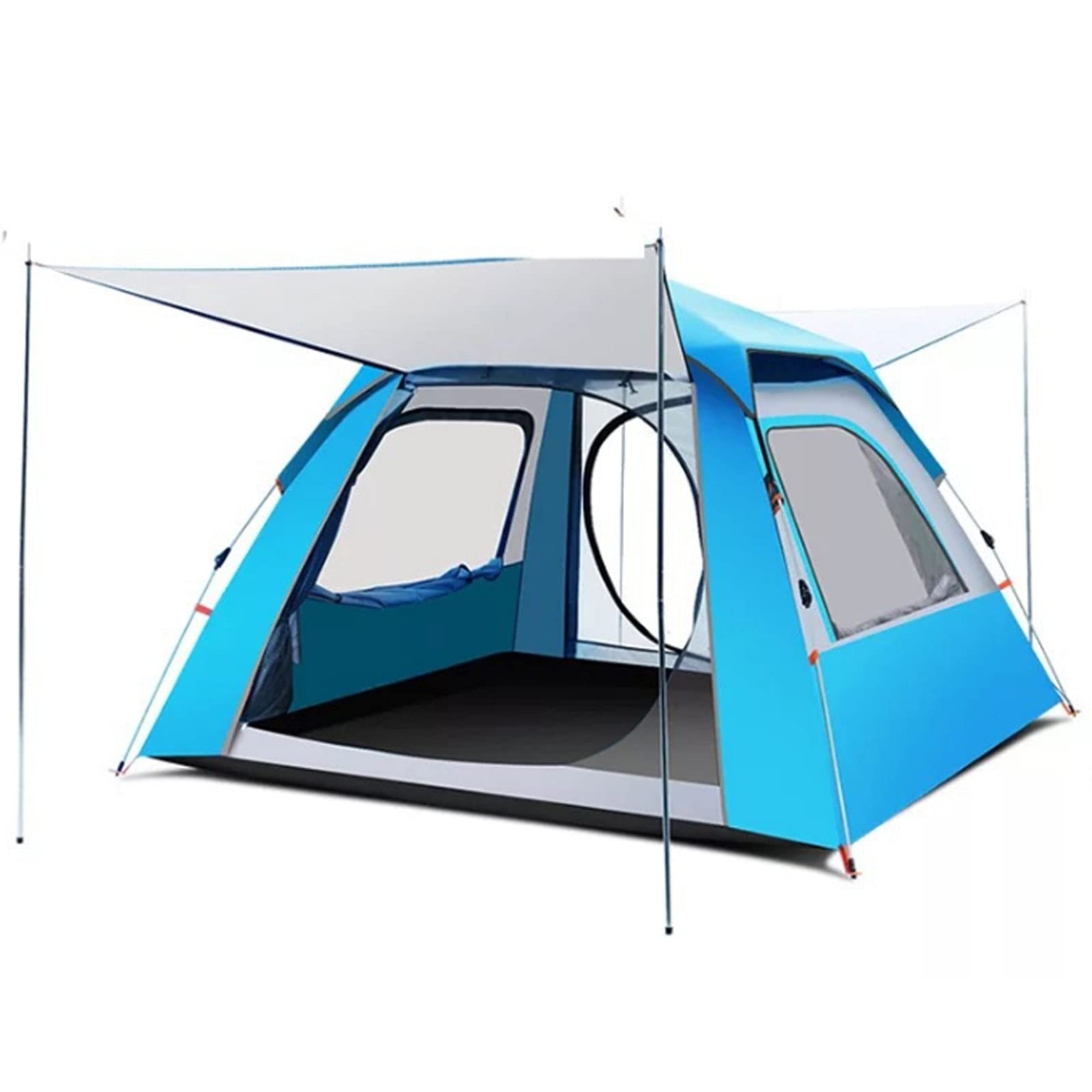 Tenda Automatica Quattro Stagioni Campeggio, Ispessimento Campeggio Campo Automatico Pioggia Escursioni Trekking Tenda Tenda per Il Trasporto, Camera Ultralight Cupola Tenda