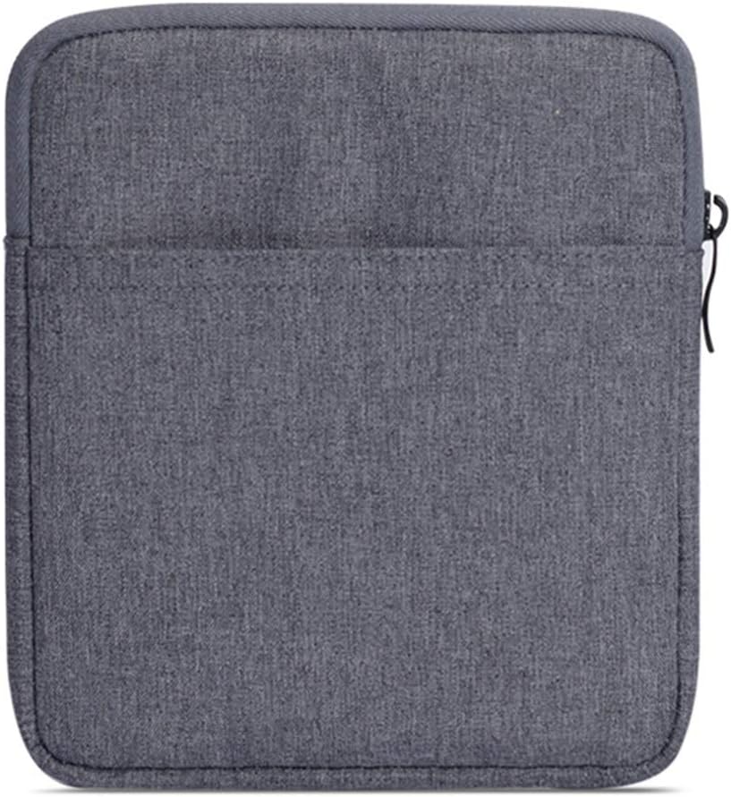 BOUTIQUE Nylon Sleeve Case for 7 Inch Kindle Oasis (All-New 10th Gen 2019 and 9th Generation 2017 Release)/Kindle Oasis E-Reader Cover Pouch Bag, Dark Gray