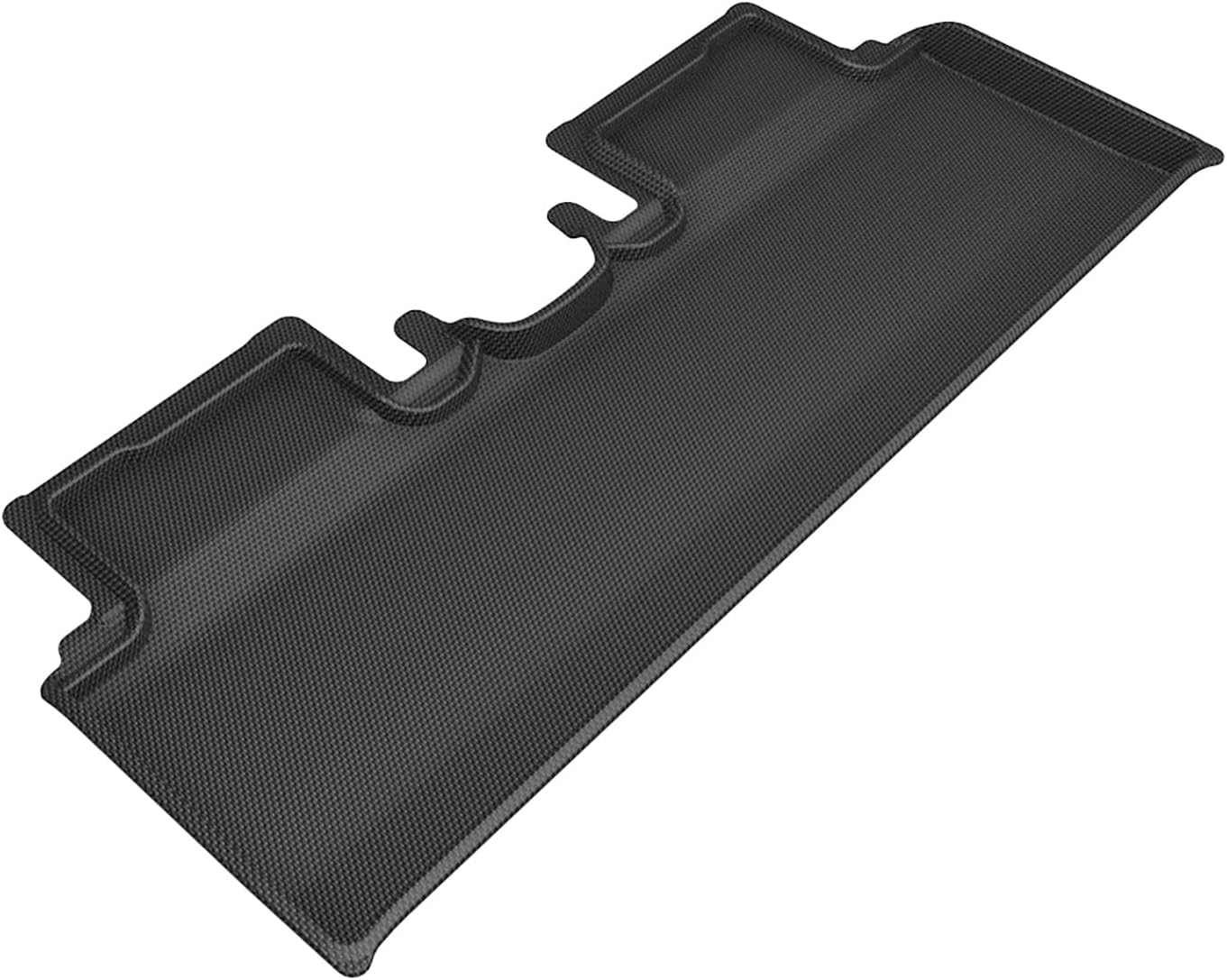 3D MAXpider Custom Fit Kagu Floor Mat (Black) Compatible with Hyundai Ioniq 6 2023-2025 - Second Row