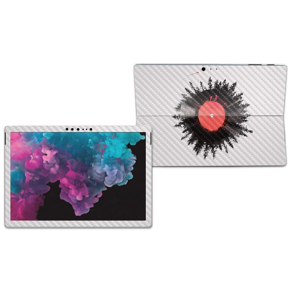 MightySkins Carbon Fiber Skin for Microsoft Surface Pro 6 - Vinyl Of My Life | Protective, Durable Textured Carbon Fiber Finish | Easy to Apply, Remove, and Change Styles | Made in The USA